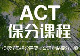 ACT1对1高端课程