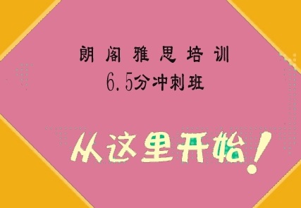 雅思精品65冲刺培训班