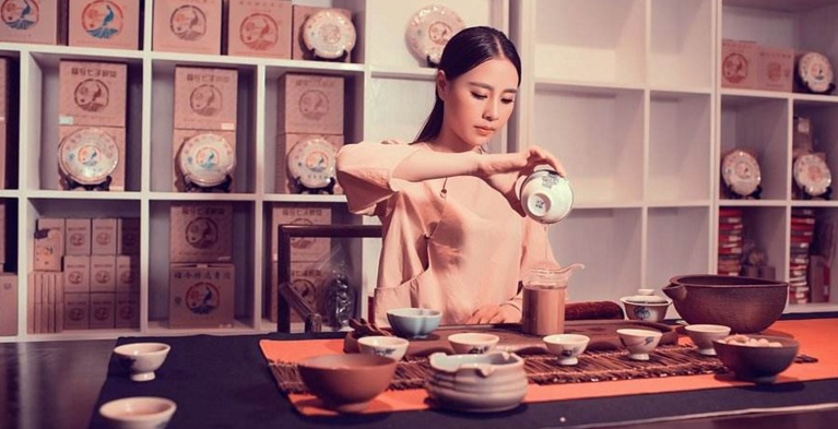 茶艺实训现场