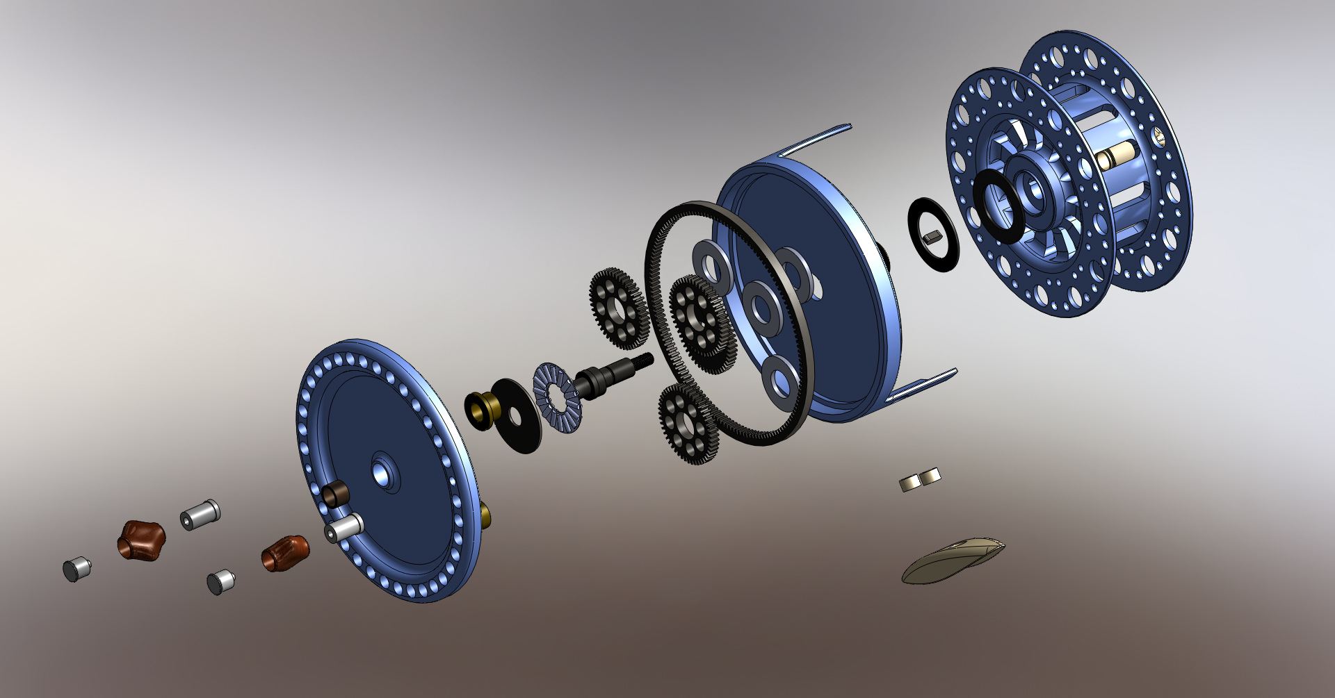 SolidWorks三维建模演示