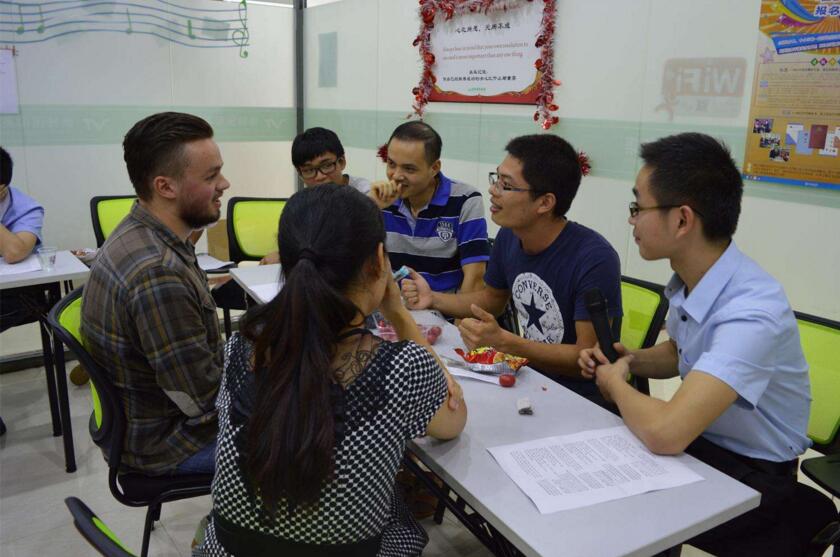 情境英语教学实景
