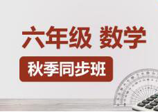 小学六年级数学快速提分班一对一VIP