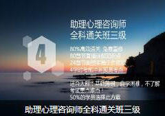 心理咨询师全科通关班二级