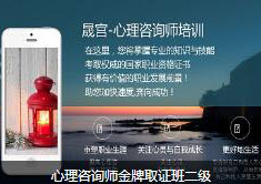 心理咨询师班二级