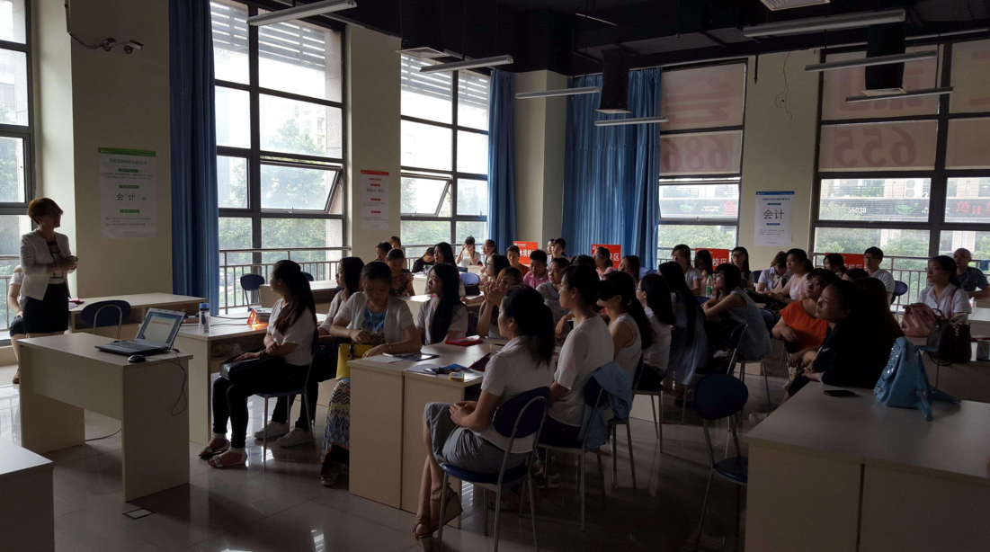 财务实操教学现场
