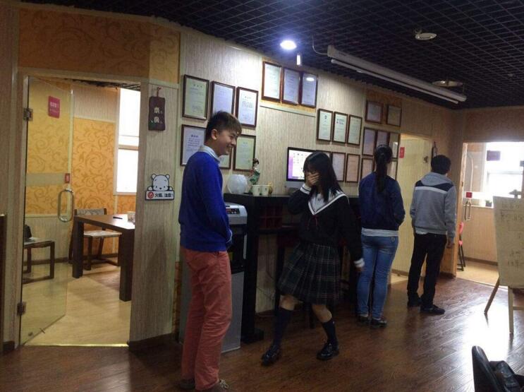 日语二级课堂实景