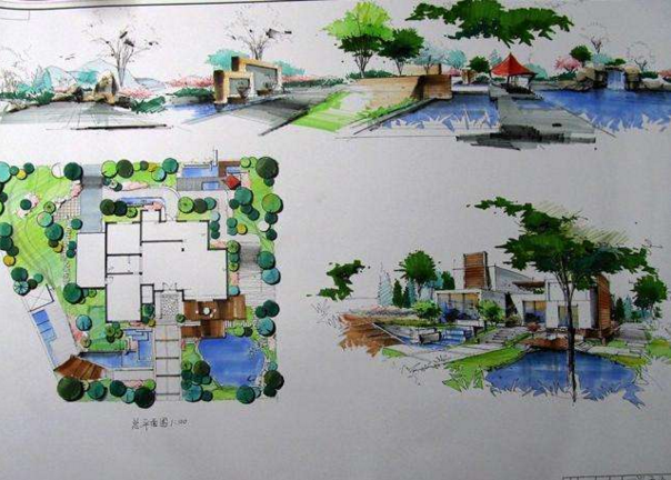 景观设计教学实景