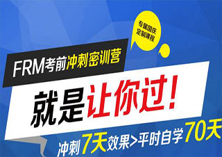 FRM一、二級強(qiáng)化沖關(guān)班