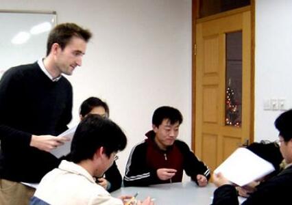 外教口语教学实景