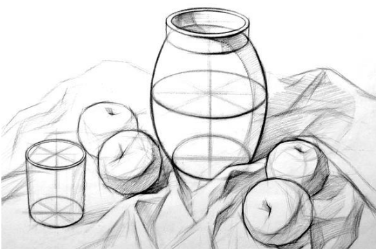 结构素描作品展示