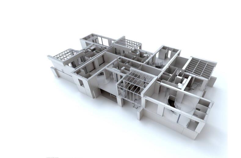地形建模示意图