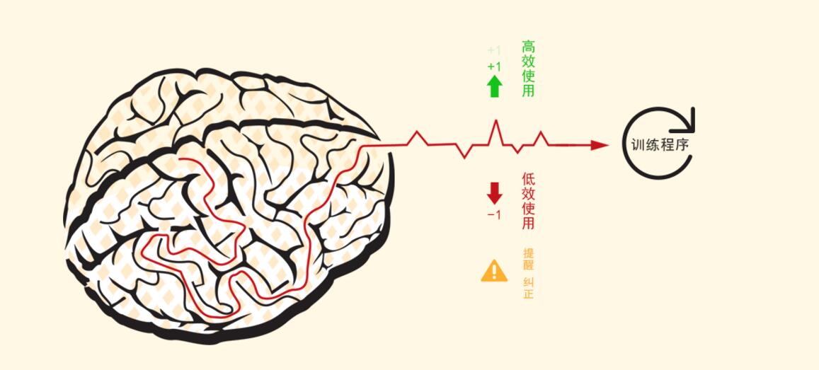 脑波训练示意图