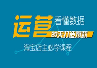 淘寶網(wǎng)店運(yùn)營(yíng)專才崗位培訓(xùn)