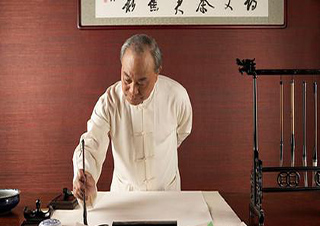 老人毛笔书法中级班