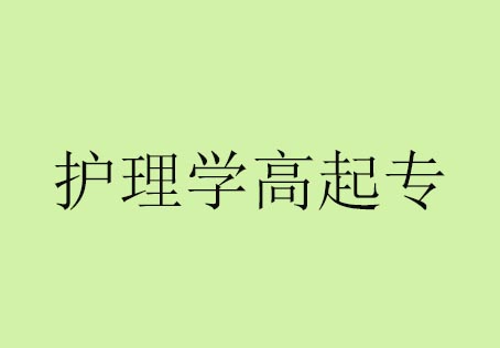 护理学高起专