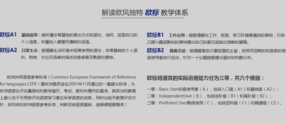 欧风法语培训班