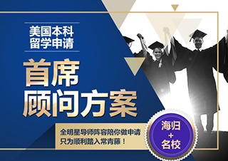 美国本科申请首席顾问方案