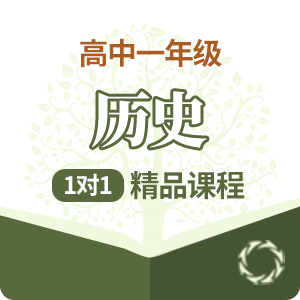 高一历史1对1精品培训课程