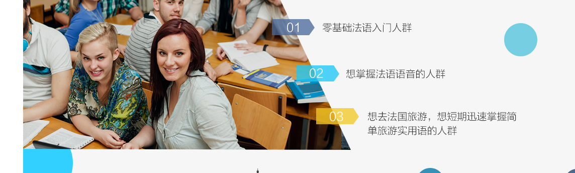 法语场景教学示意图