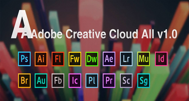 Adobe设计软件界面展示