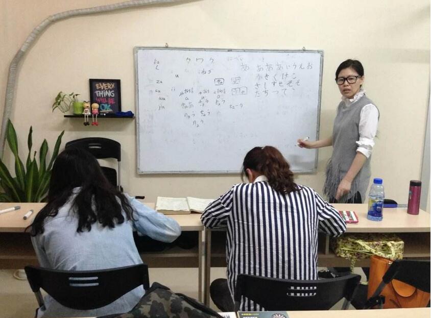 日语课程教学场景