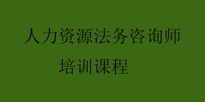 人力资源法务实训场景