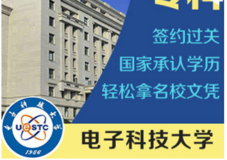 电子科技大学网络专科班