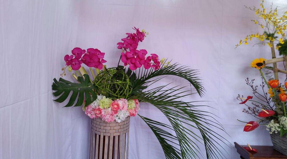 花艺教学现场