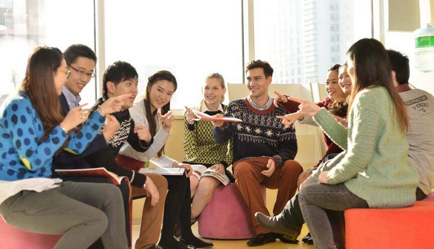 成人英语口语课堂实景