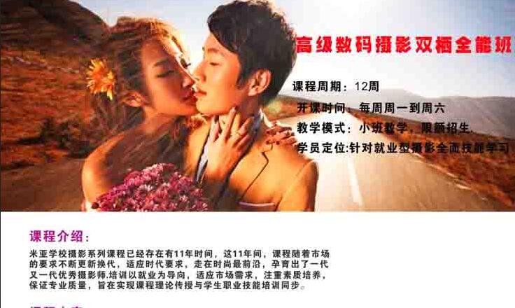 摄影器材操作演示