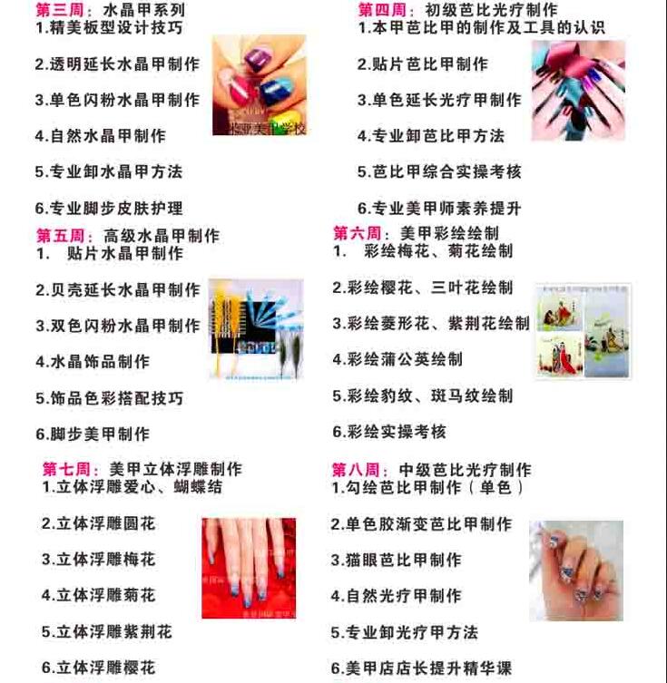 美甲工具使用示范