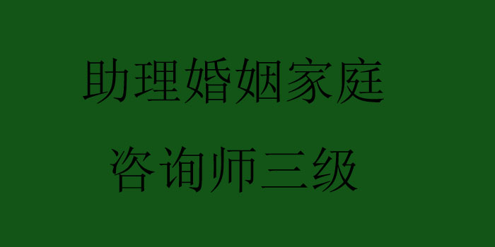 婚姻家庭咨询师实操教学