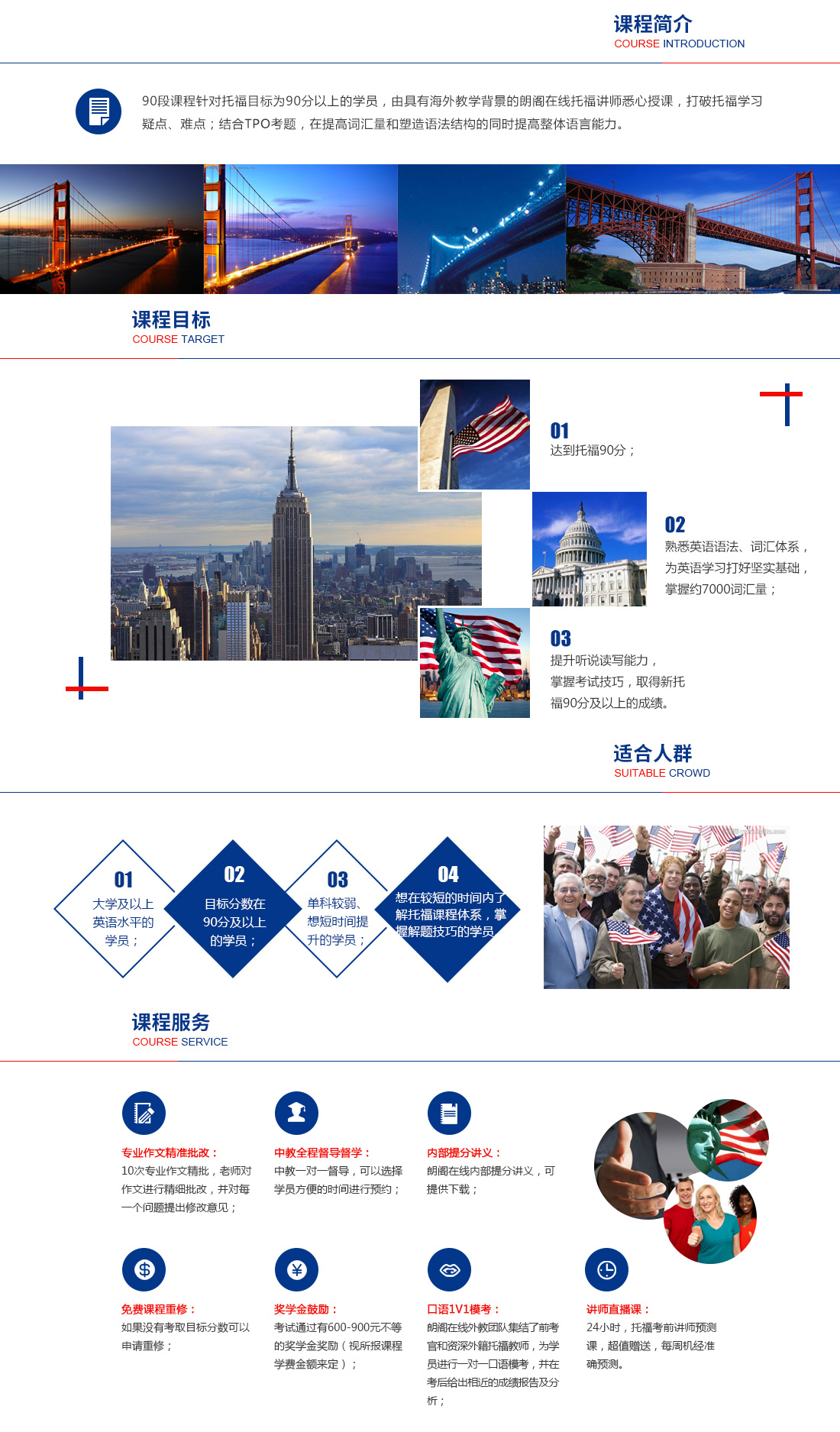 托福90分課程體系