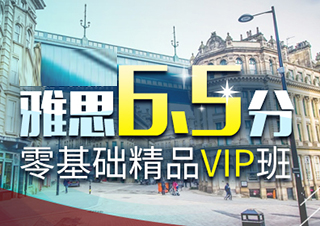 雅思6.5分零基礎(chǔ)精品VIP班