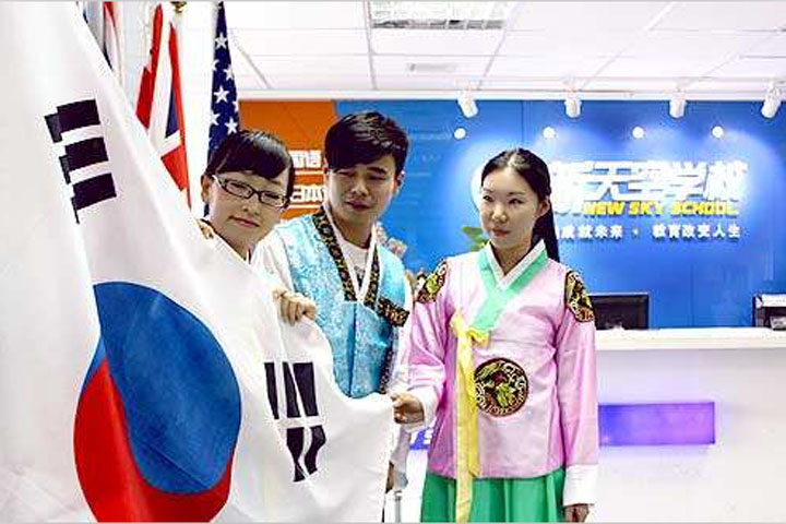大明韩国语毕业学员