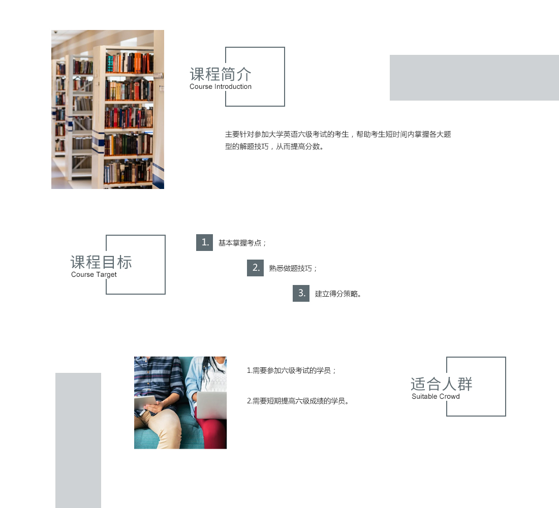 大学英语六级阅读特训班