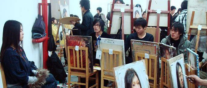 版画创作过程展示