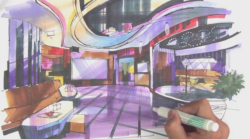 手绘设计作品展示