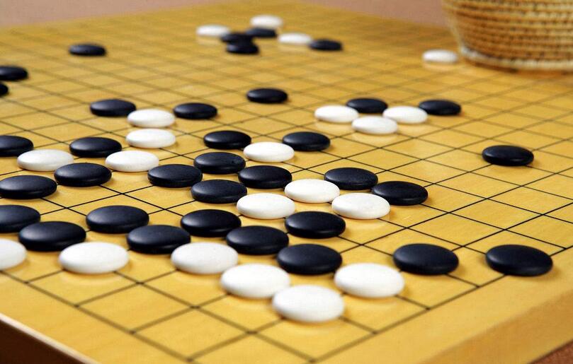 围棋对弈教学实景
