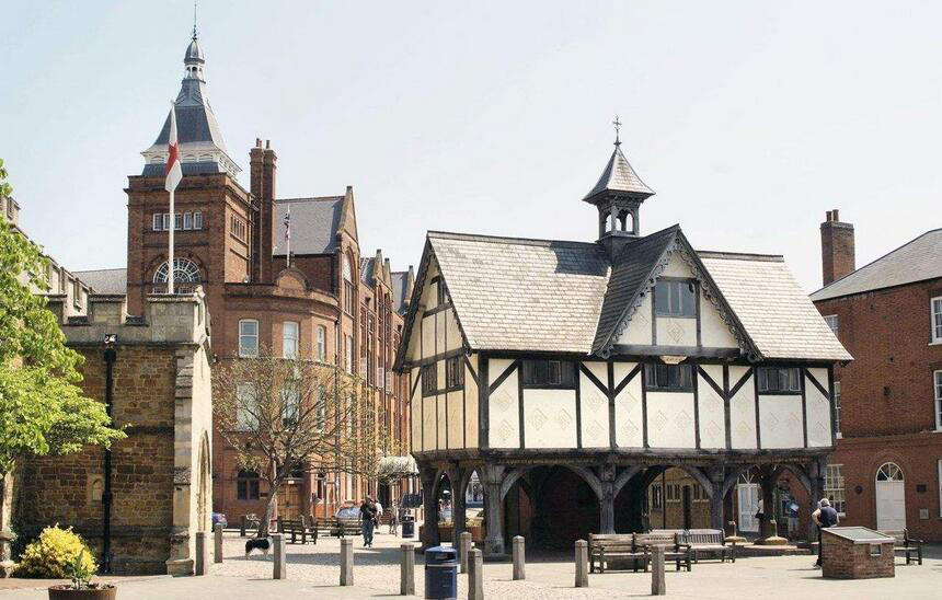 英国大学校园实景