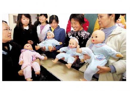 育婴师实操教学场景
