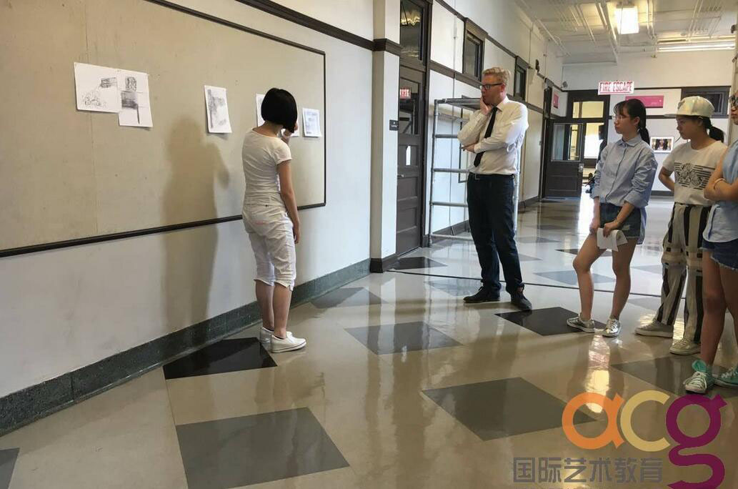旧金山艺术院校工作坊实景