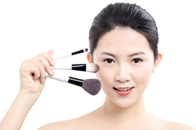彩妆教学现场