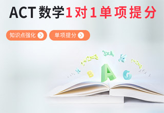 ACT数学1对1单项提分