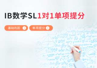 IB数学SL1对1单项提分班