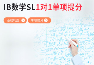 IB数学SL1对1单项提分