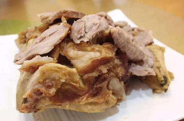 永嘉猪头排制作过程