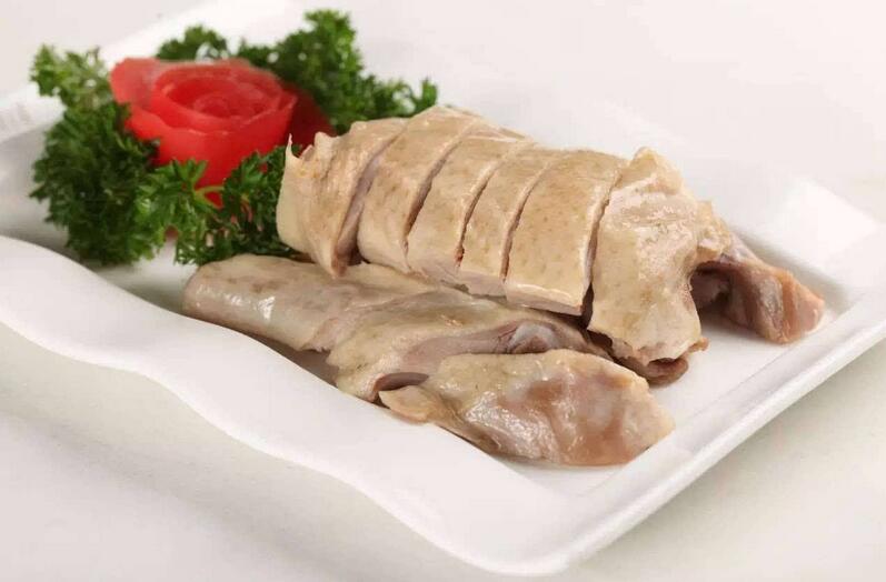 盐水鸭制作现场