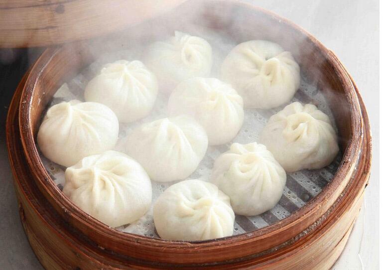 南翔小笼包制作现场