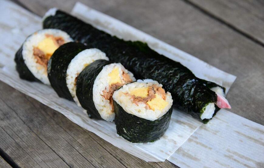 寿司制作现场教学